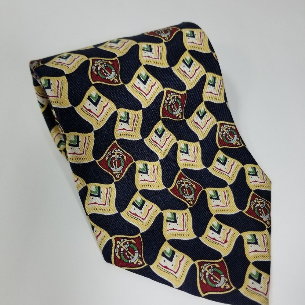 Hathaway Nautical Themed Tie - Vintage